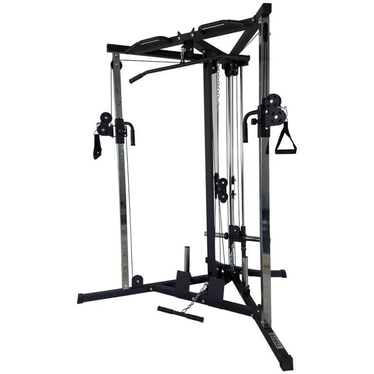 Plate Loaded Functional Trainer (Cable Crossover / Pulley Machine Weights Gym)