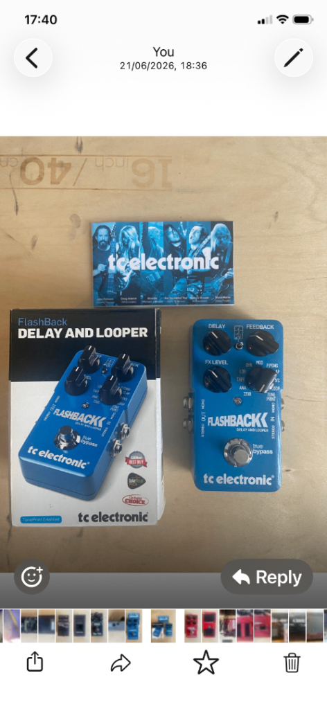 Tc electronics flashback delay