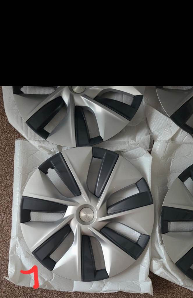 Tesla Wheel Covers 