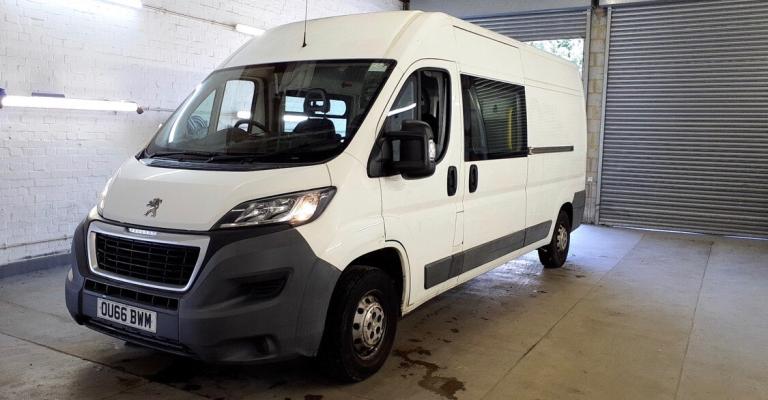 2016/66 PEUGEOT BOXER LWB L3H2 WELFARE UNIT W/C LOW MILES 2.2 HDI PRICE IS +VAT