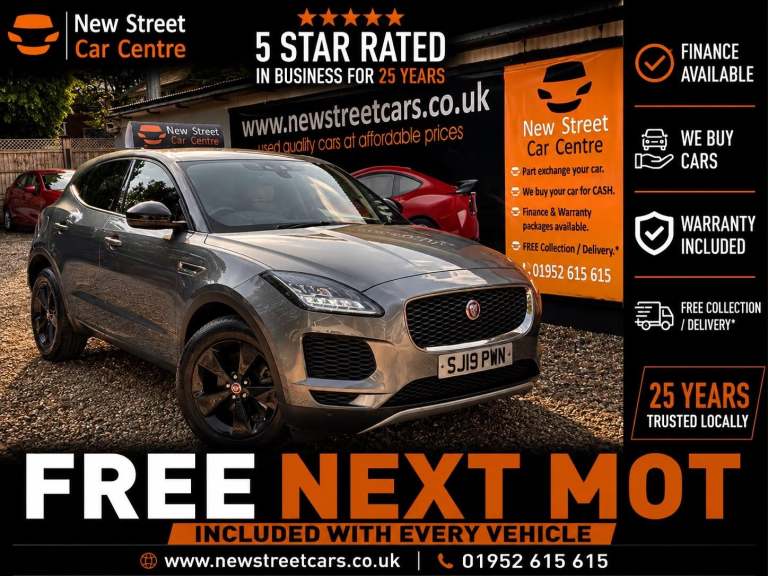 2019 Jaguar E-Pace 2.0 D150 Euro 6 (s/s) 5dr ESTATE Diesel Manual