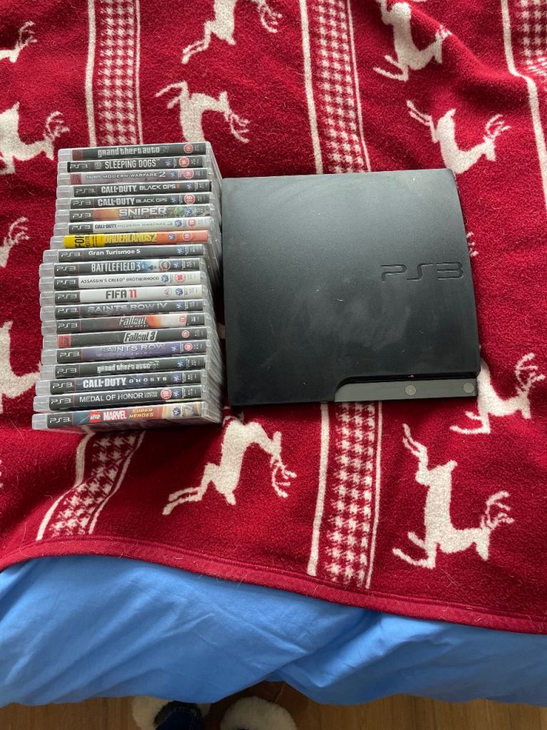 Play Station 3 with 20 games