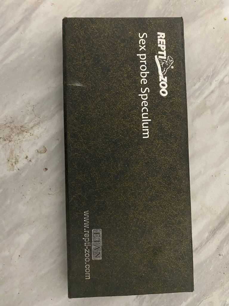 Reptizoo sex probe speculum kit