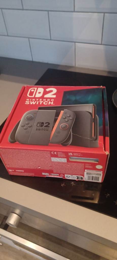 Nintendo Switch 2 Console with Dying Light Game & Case