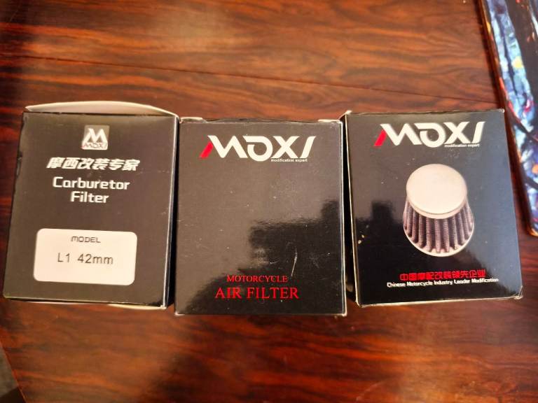 Motorbike Quad new filters 42mm