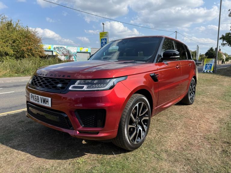 2018 Land Rover Range Rover Sport 3.0 SDV6 Autobiography Dynamic 5dr Auto SPECTRAL RACING RED 1 O...