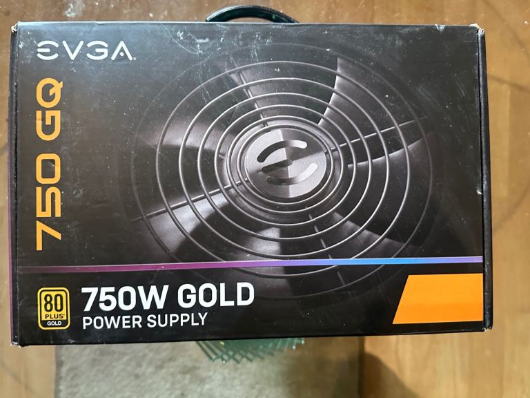 EVGA 750 GQ 750W Semi Modular Power Supply 