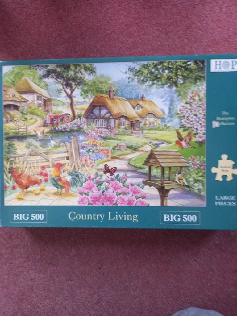 HOP Big 500 Country Living Jigsaw Puzzle