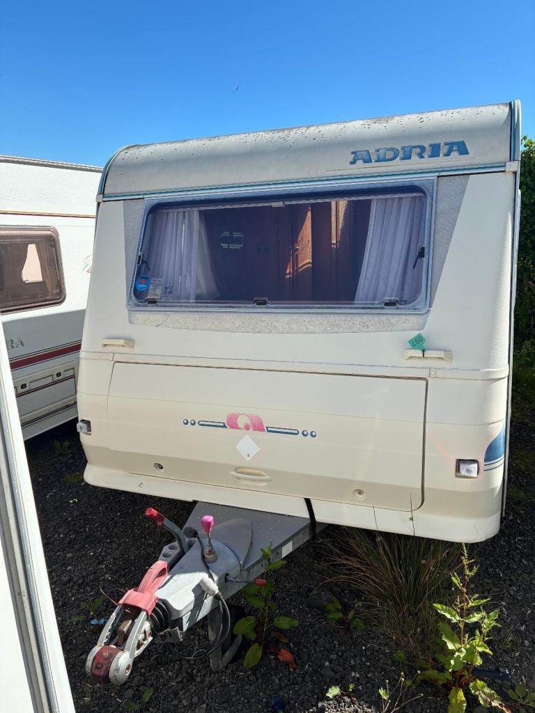 Adria 4 berth single beds 