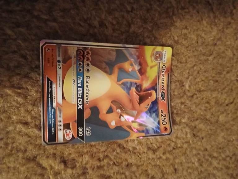 Pokemon rare shiny collectors card