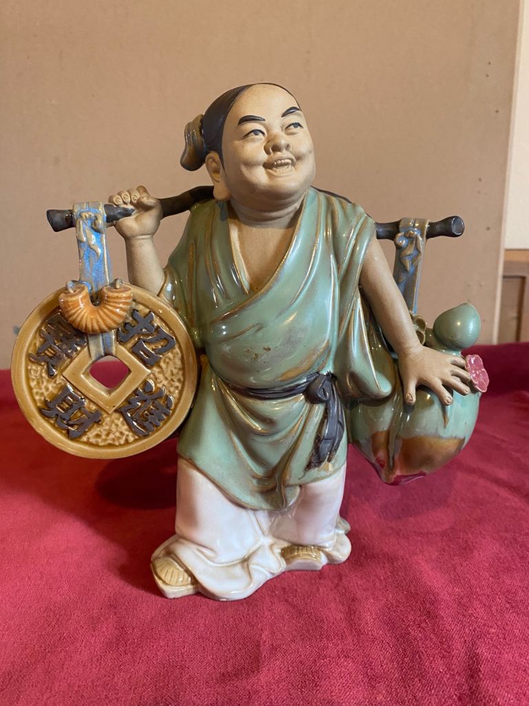 Shiwam mudman statue . 