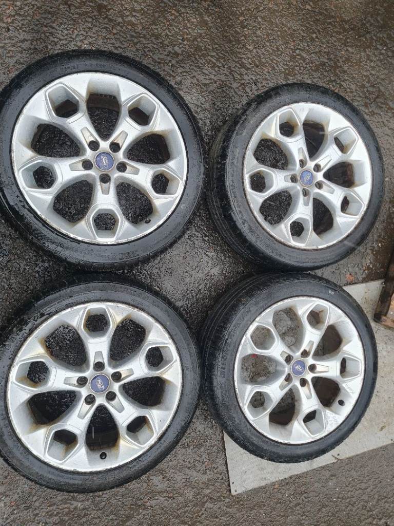 19" Genuine Ford "Y-Spoke" Individual Alloys + Legal Tyres (5x108)