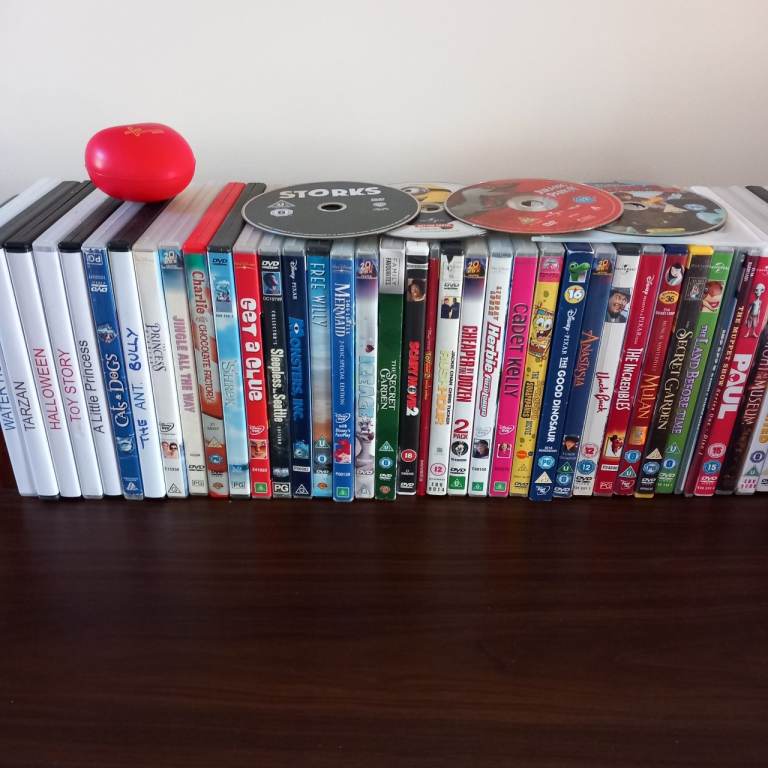 Some 44 DVDs - mainly for children