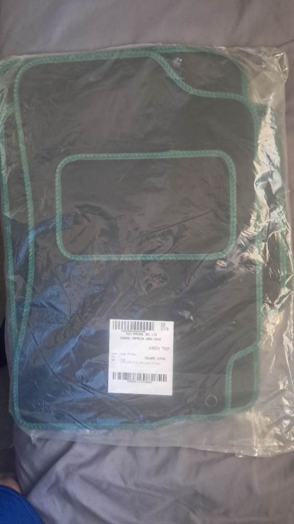 Subaru impreza classic gc8 custom fit mat set new