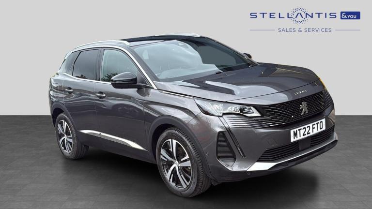 2022 Peugeot 3008 1.2 PureTech GT SUV 5dr Petrol EAT Euro 6 (s/s) (130 ps) SUV Petrol Automatic