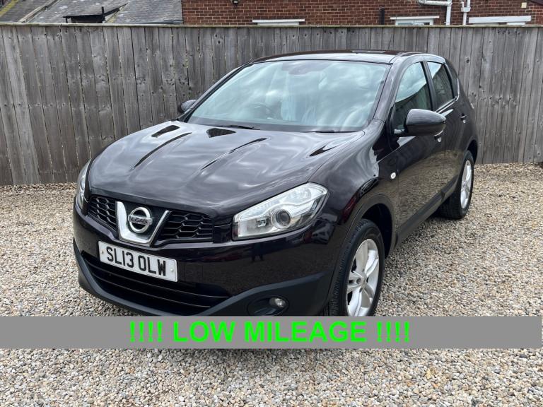 2013 Nissan Qashqai 1.5 dCi [110] Acenta 5dr **LOW MILES** HATCHBACK Diesel Manual