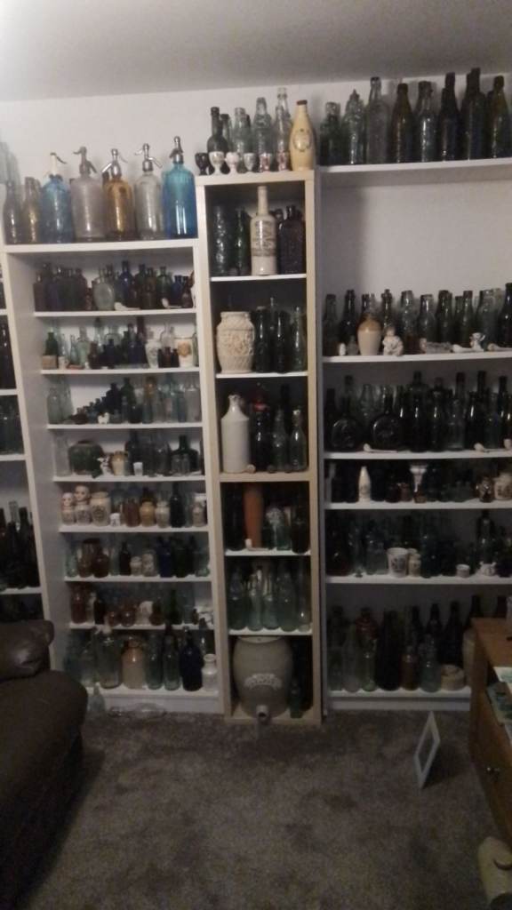 Selection of Vintage Victorian Bottles – Good Condition, Various Sizes