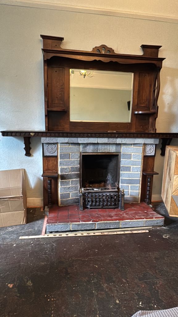 Fireplace fireplace surround mantel