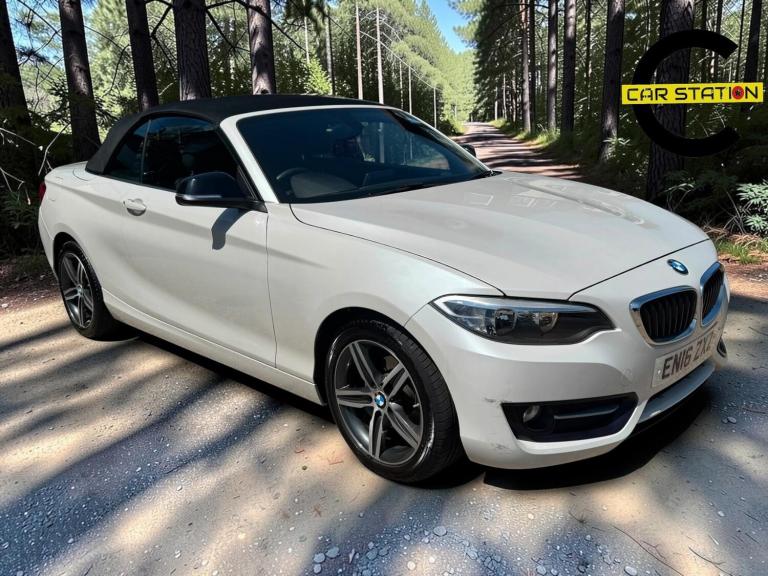 2016 BMW 2 Series 218i Sport 2dr CONVERTIBLE PETROL Manual