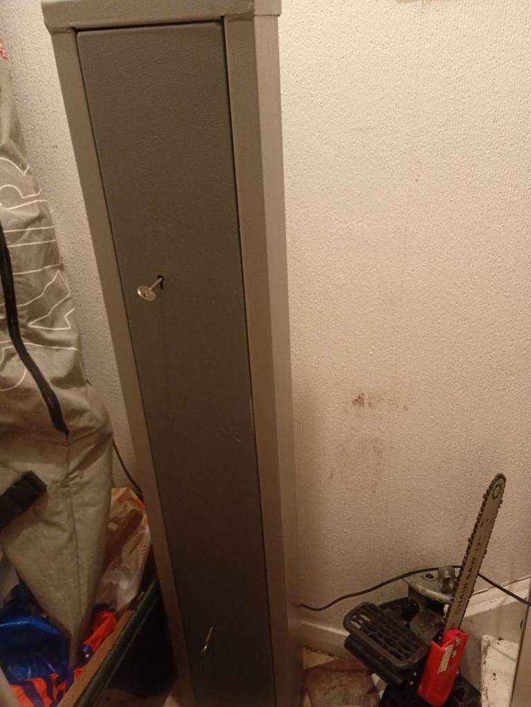 tall g u n  safe lockable secure steel