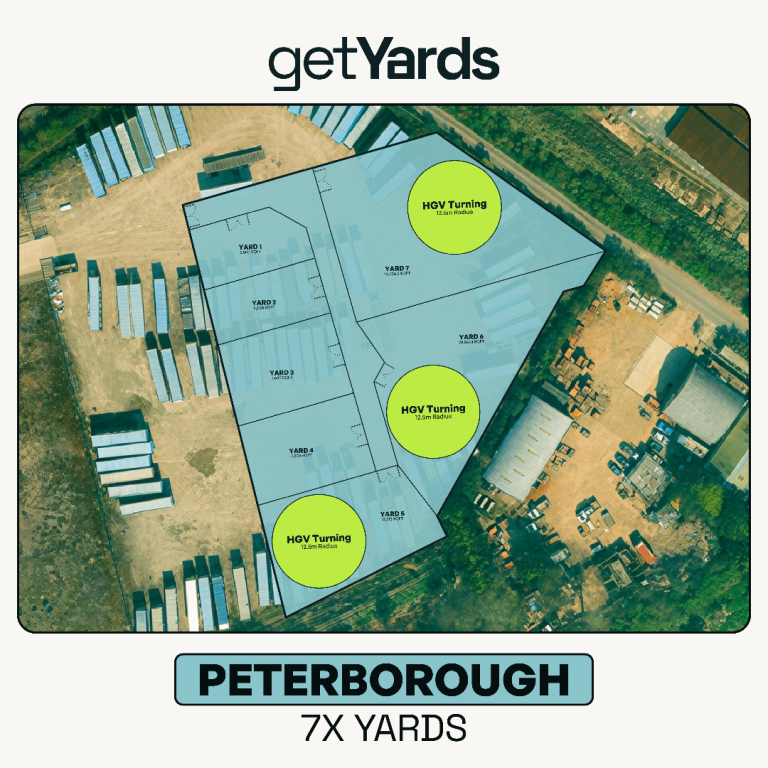 Peterborough Open Storage Yards to Rent - From 5,000 sq ft