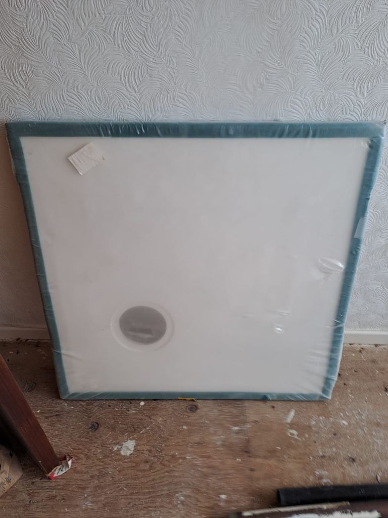 Wet  room shower tray 900 mm by 900 mm
