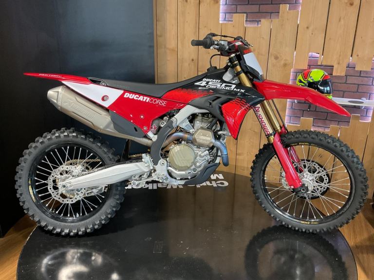 Ducati Desmo 450 MX Factory 2026 Akrapovic Exhaust, Just 20 coming to the UK!!!