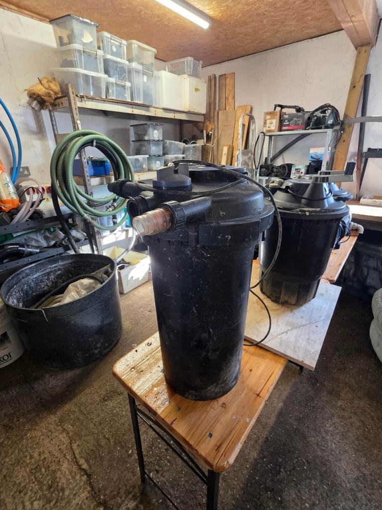 Pond pressure filters