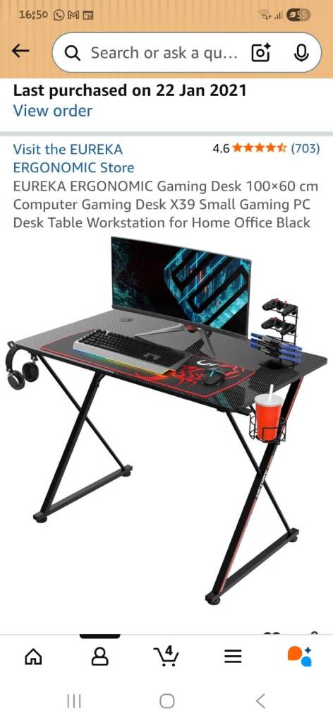 Gaming desk 