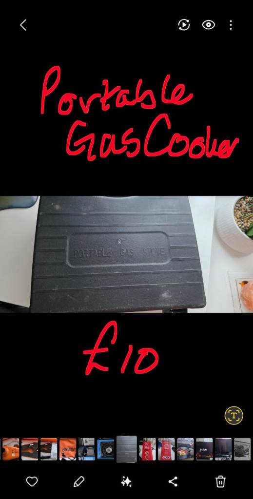 Portable Gas cooker