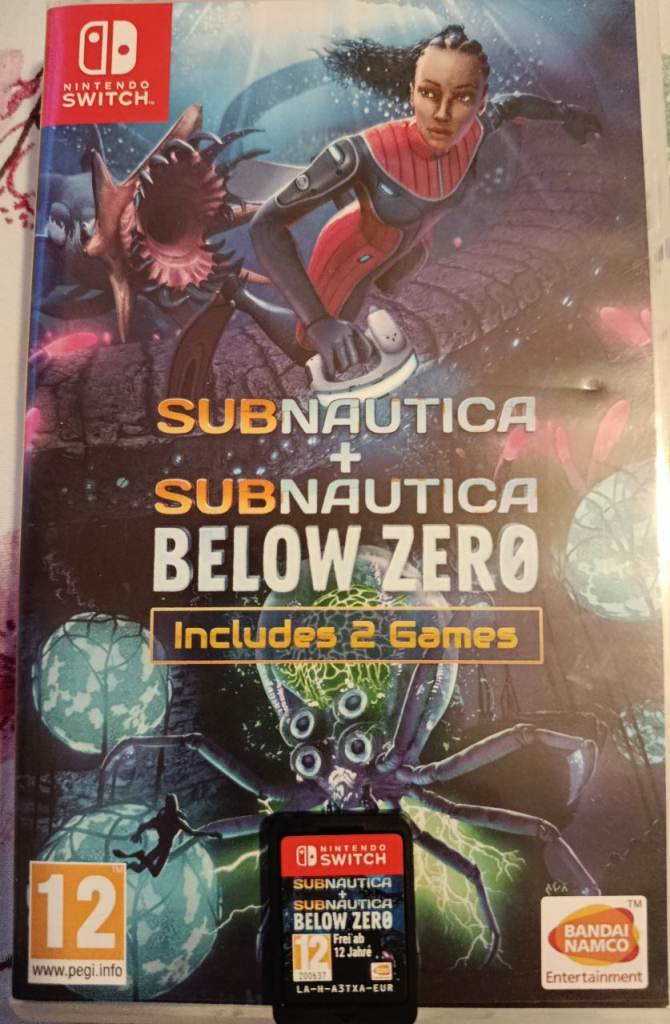 Subnautica and subnautica below zero switch