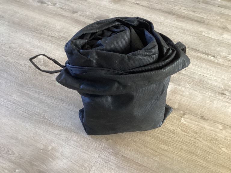 Motorcycle dust cover, black, XL