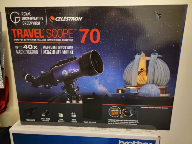 Celestron Travel Scope 70 Telescope – Brand New