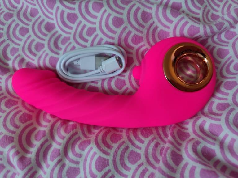 Pink massager