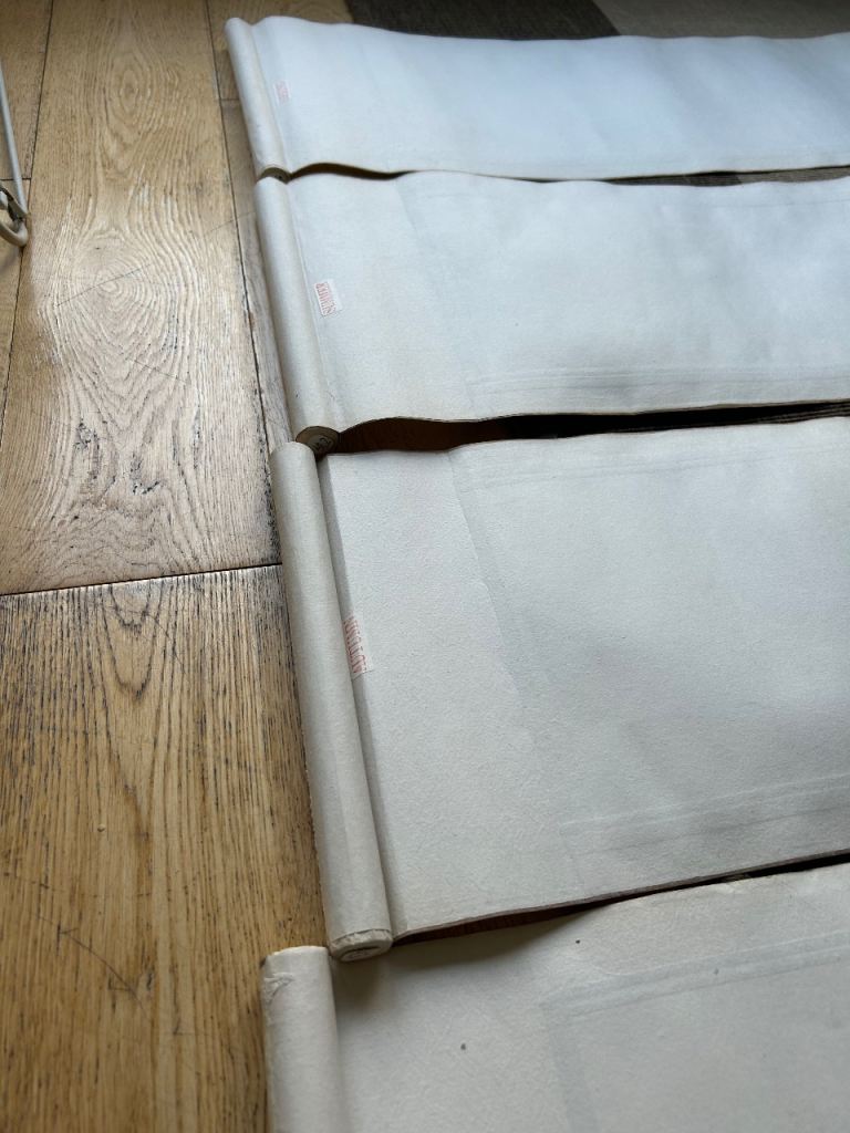 Set of four season Chinese landscape paintings scroll silk paper mountain river scene 