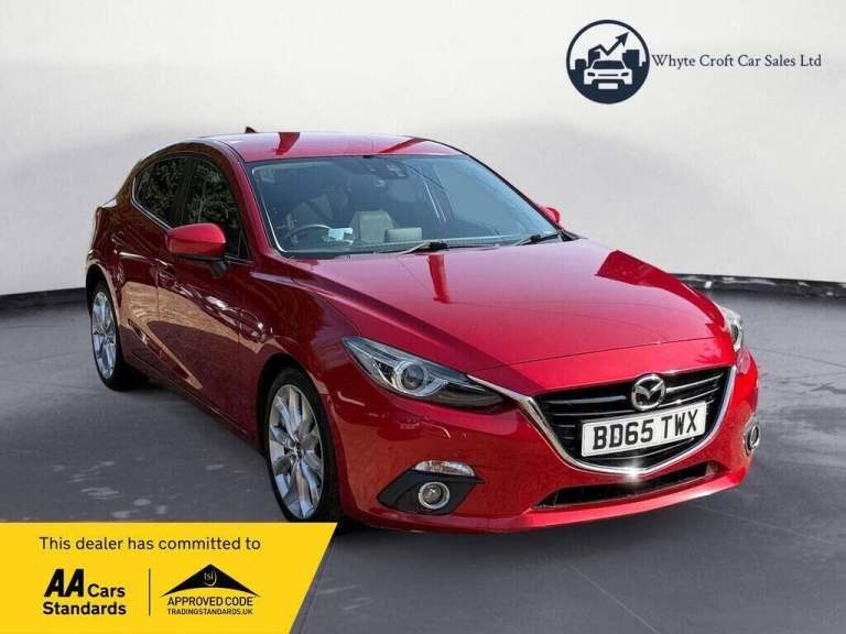 2015 Mazda Mazda3 2.0 SKYACTIV-G Sport Nav Euro 6 (s/s) 5dr Hatchback Petrol Manual