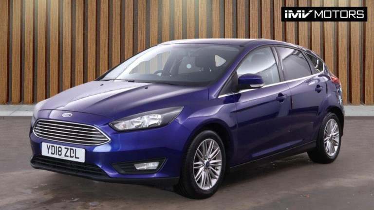 2018 Ford Focus 1.0 EcoBoost 125 Zetec Edition 5dr Auto HATCHBACK PETROL Automatic