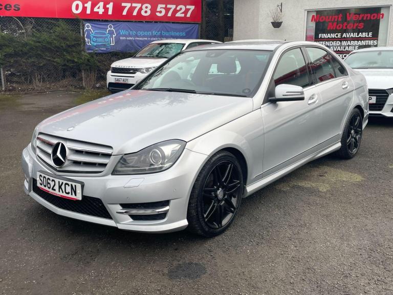 2012 Mercedes-Benz C Class 1.6 C180 BlueEfficiency AMG Sport Plus G-Tronic+ Euro 5 (s/s) 4dr SALO...