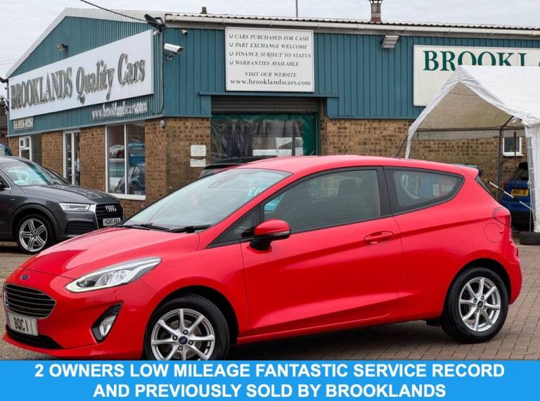 2019 Ford Fiesta 1.0T EcoBoost GPF Zetec Hatchback 3 Door Race Red Petrol Manual Euro 6 (s/s Hatc...
