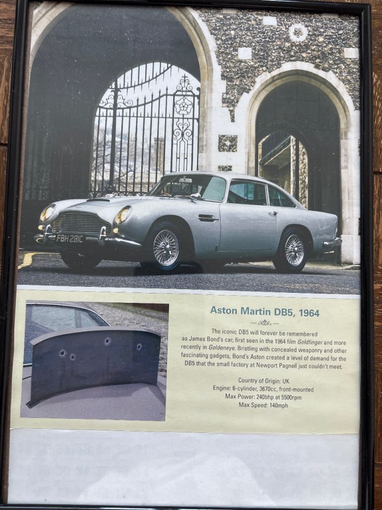 Aston Martin DB5 1964 Framed Print – Classic Car Art