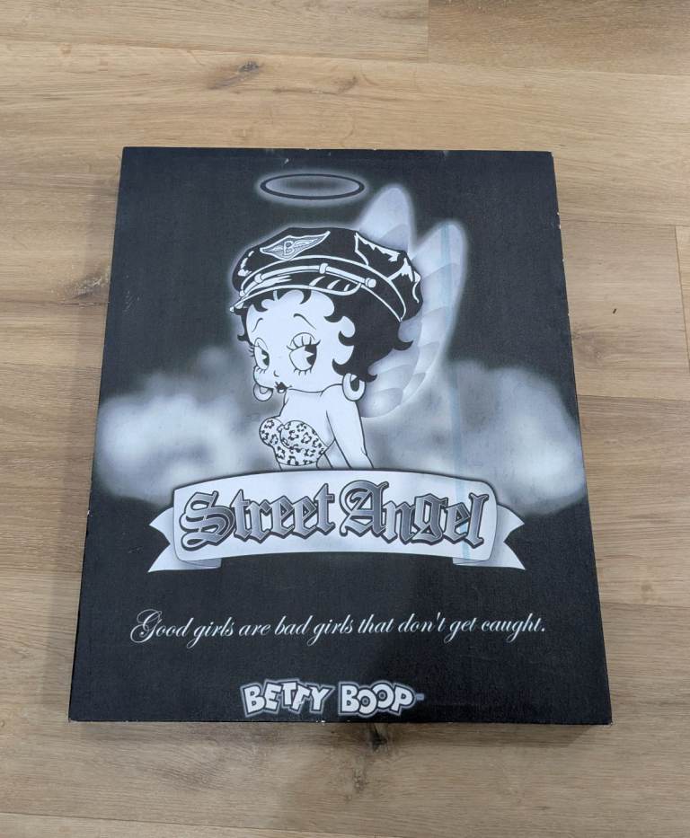 Rare Betty Boop Street Angel Canvas 