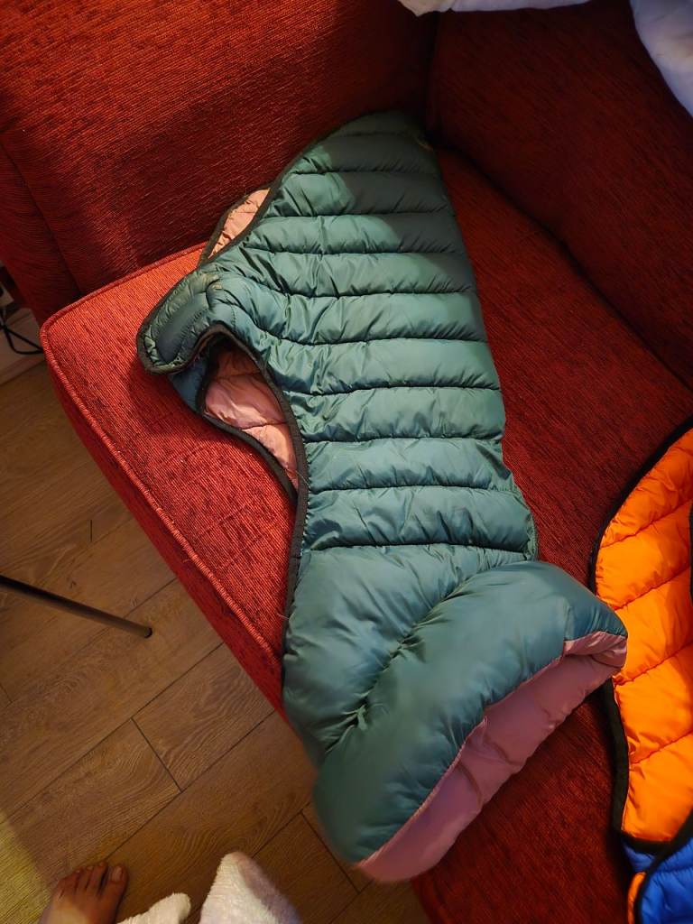 Large pet collection puffa jacket