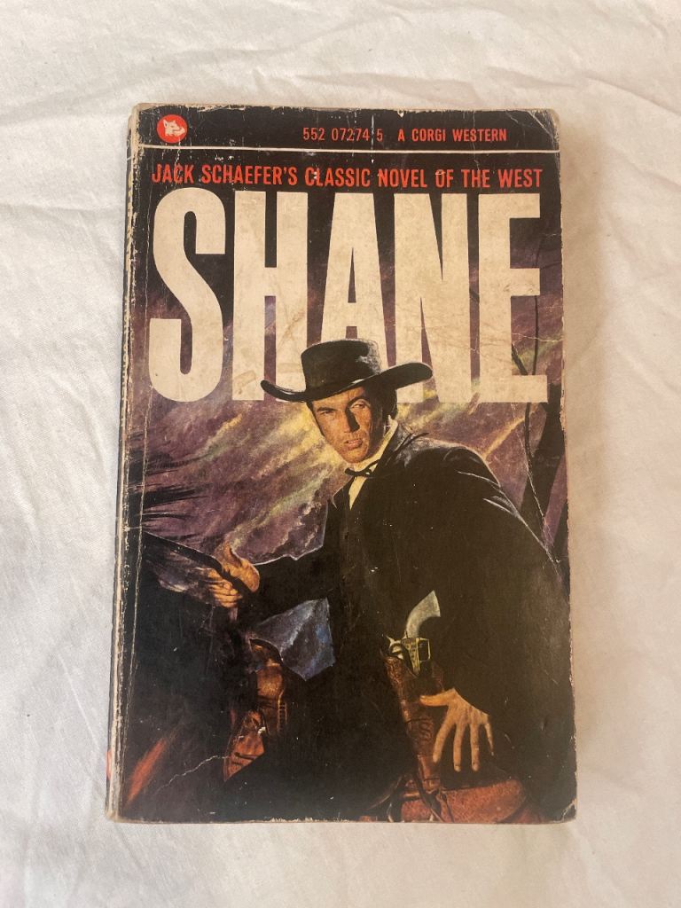 Shane by Jack Schaefer – Classic Corgi Western Book