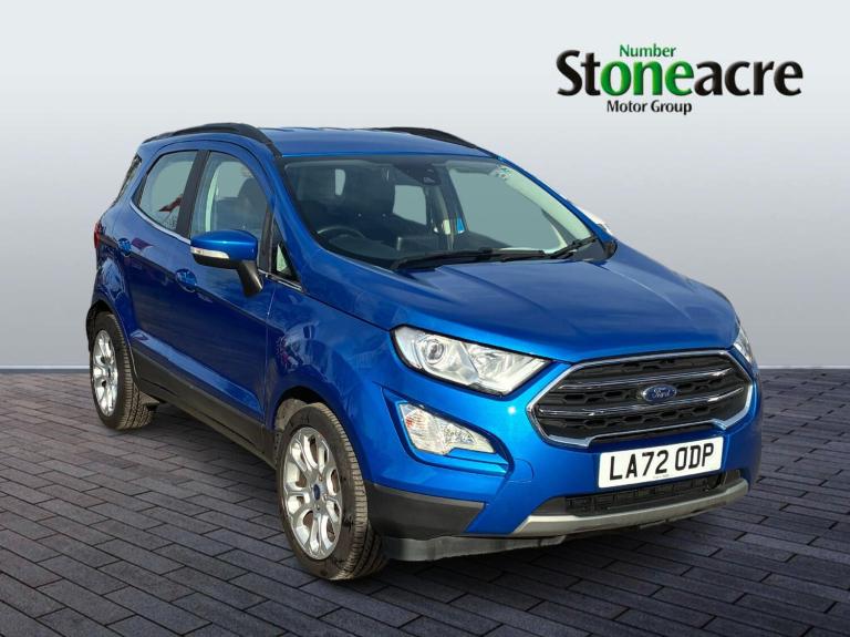 2022 Ford Ecosport EcoSport Titanium 5 Door 1.0L Ford EcoBoost 125PS FWD 6 Speed Manual HATCHBACK...