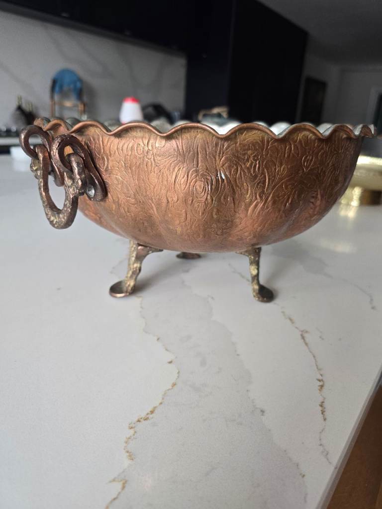 Iranian copper Bowl 