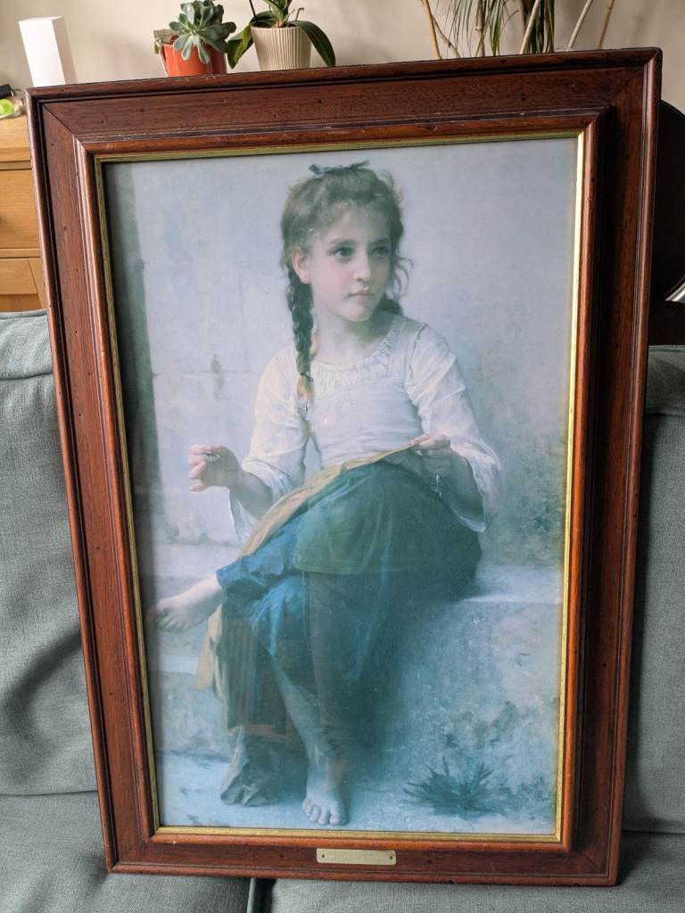 The Young Seamstress W A Bouguereau