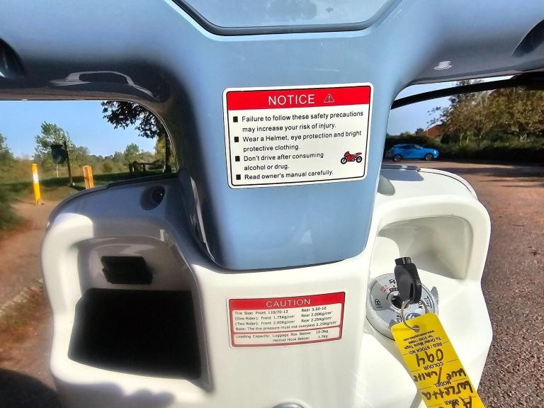 AJS BARLETTA 125 CVT EURO 5 2025 Petrol Automatic in Blue