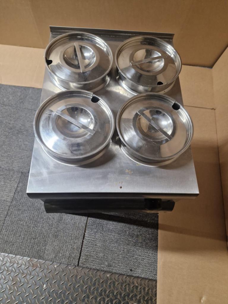 Lincat Silverlink 600 Bain Marie 4 pot food warmer