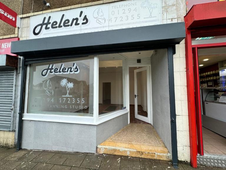 Commercial premises located in residential estate in Saltcoats KA21 6AL - Available Now