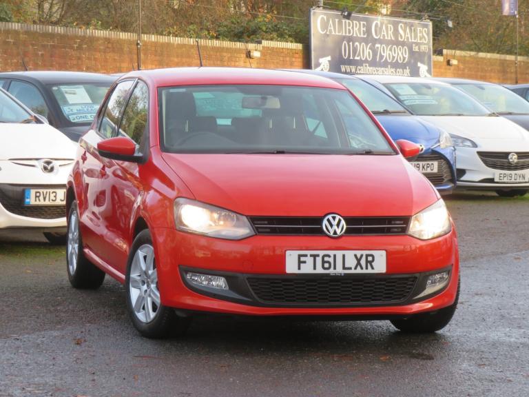 2011 Volkswagen Polo 1.2 60 Match 5dr Sunset Orange HATCHBACK Petrol Manual